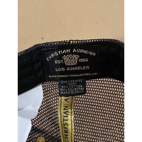 Christian Audigier Hat City Of Angels COA Men’s Trucker SnapBack Embroidered NEW